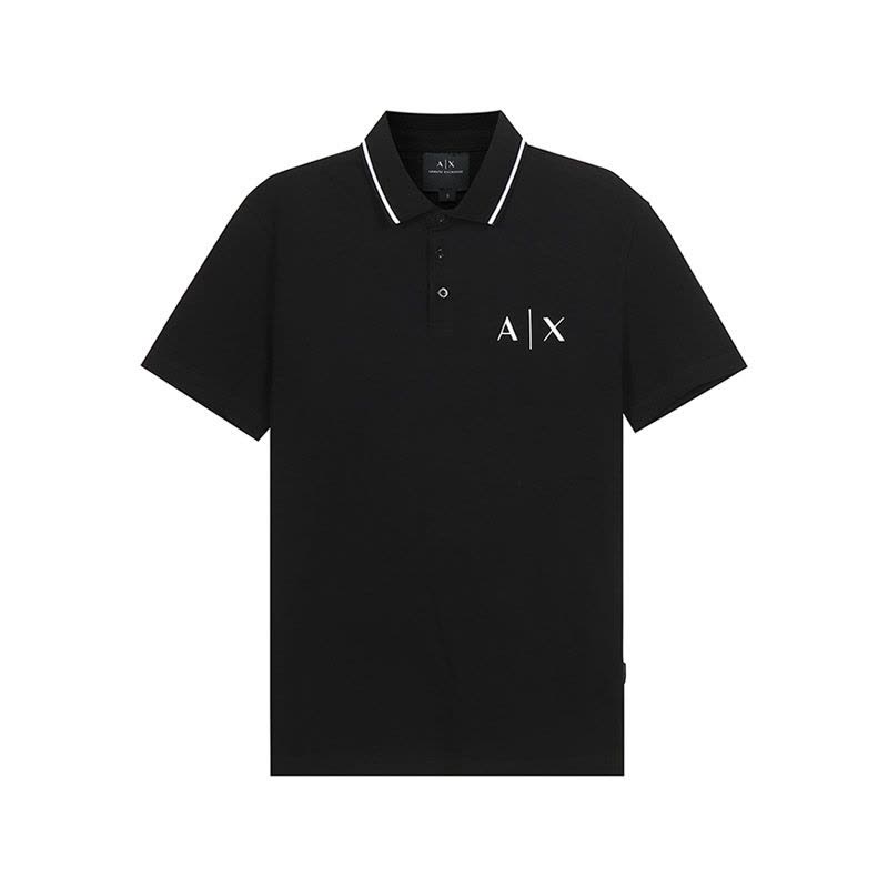 阿玛尼 ARMANI EXCHANGE 男士 棉质短袖POLO衫6KZFGA ZJ4YZ图片