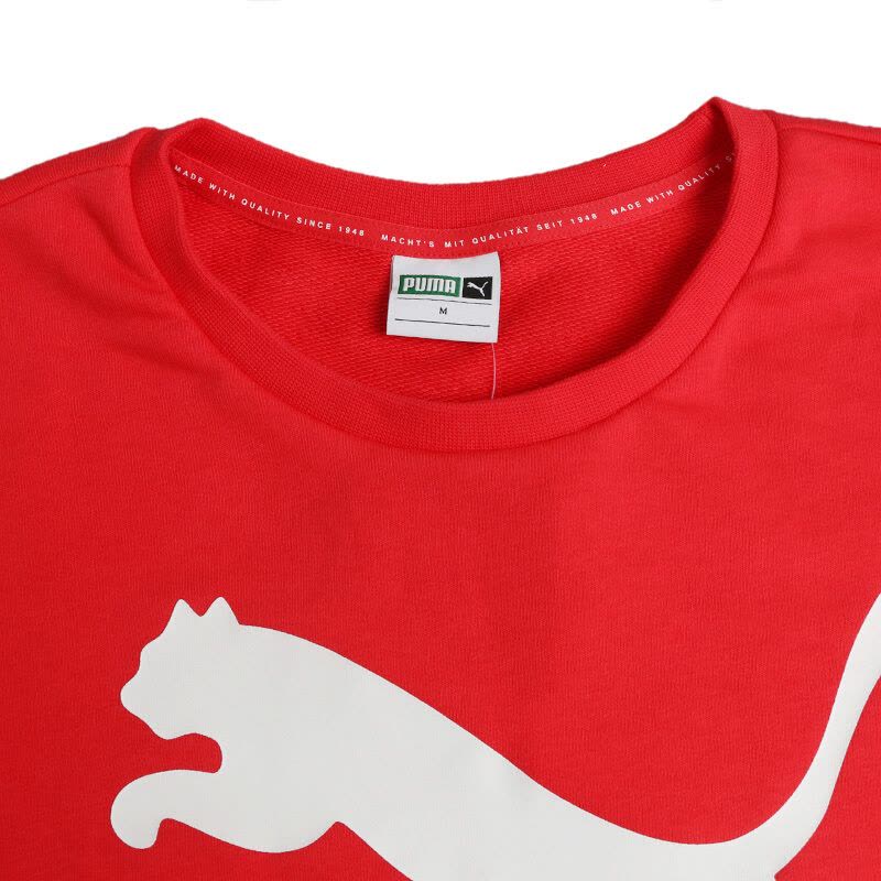 PUMA(彪马)女装 2019春季新款时尚耐磨运动服舒适透气针织卫衣套头衫图片