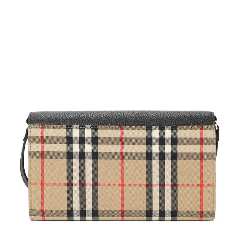 预订BURBERRY Vintage 格纹单肩斜挎包 20.5x12x3CM图片