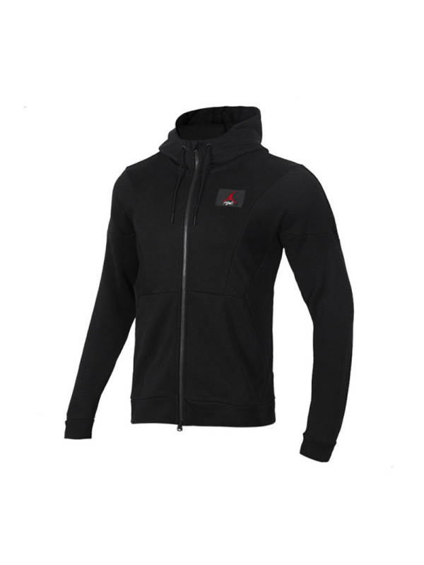 耐克男装2019春季新款运动休闲服篮球训练连帽外套夹克AV2291-010