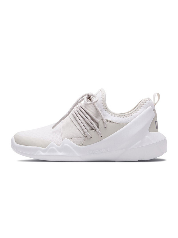 斯凯奇Skechers熊猫鞋春季女子D’LITES一脚蹬时尚复古休闲鞋66666105/WBK