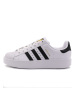 Adidas/阿迪达斯SUPERSTAR BOLD女性经典款金标贝壳头舒适耐磨底系带女子休闲板鞋BA7666