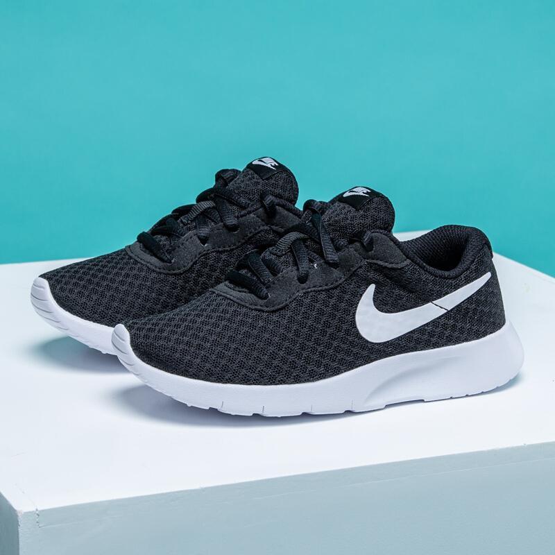 耐克niketanjunps儿童休闲运动鞋奥利奥黑白大童中童童鞋818382