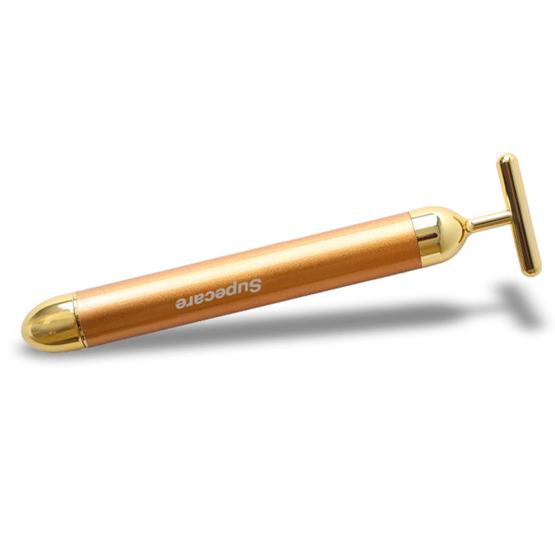 舒宁美容棒黄金棒24k瘦脸神器电动v脸面部提拉去皱紧致按摩器