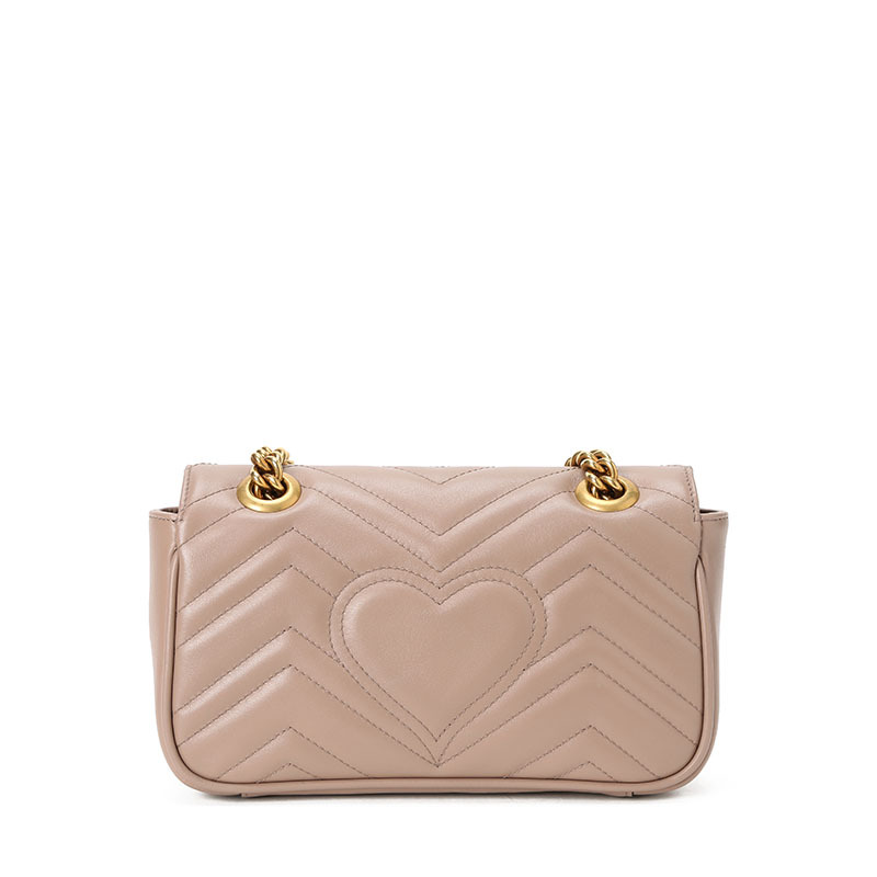 GUCCI GG Marmont 单肩包 446744迷你 21x12.5x5.5CM