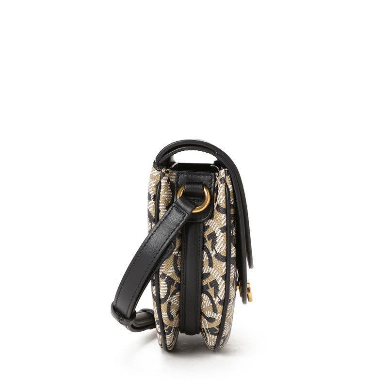 预订FERRAGAMO GANCINI 马鞍 老花款 单肩斜挎包21H986 织物\牛皮革图片