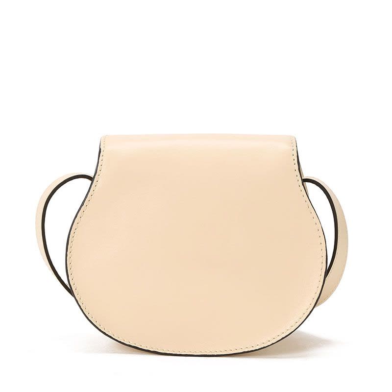 预订 CHLOE Marcie 迷你 马鞍 鳄鱼纹压花 单肩斜挎包CHC19SP580 金扣图片