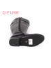 D：Fuse/迪芙斯冬季新款牛皮流苏金属低跟长靴女鞋DF54116036_vYq07