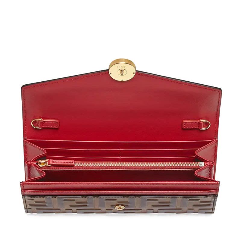 预定 FENDI芬迪 链带长款钱夹 8M0365 19*9*1CM图片