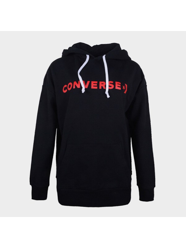 converse匡威秋季女运动休闲舒适连帽卫衣套头衫10007113-A01