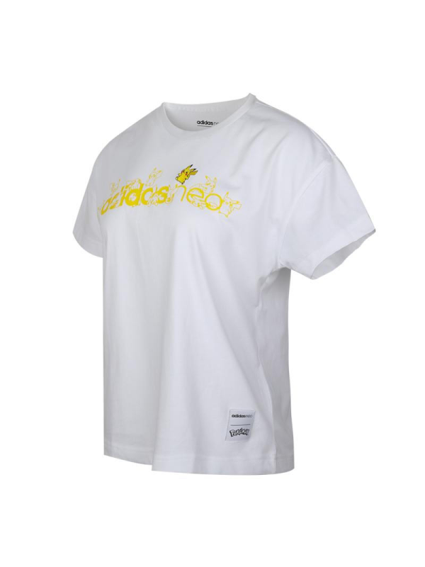 阿迪达斯adidas neo x Pokémon联名系列女装T恤GC7071