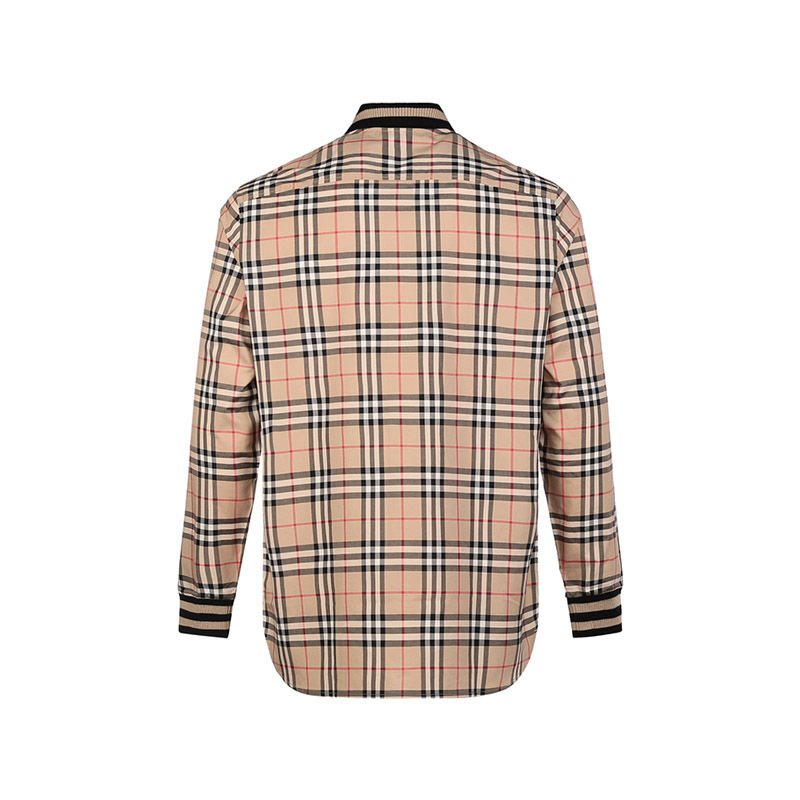 博柏利/巴宝莉 BURBERRY 男款 棉质长袖衬衫80501311