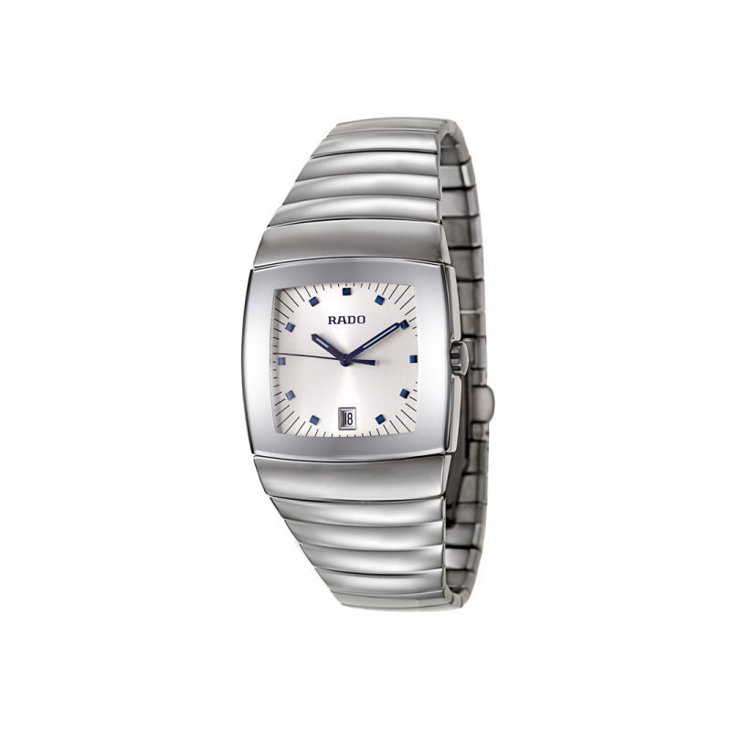 rado雷达sintra银钻系列石英男表r13719102