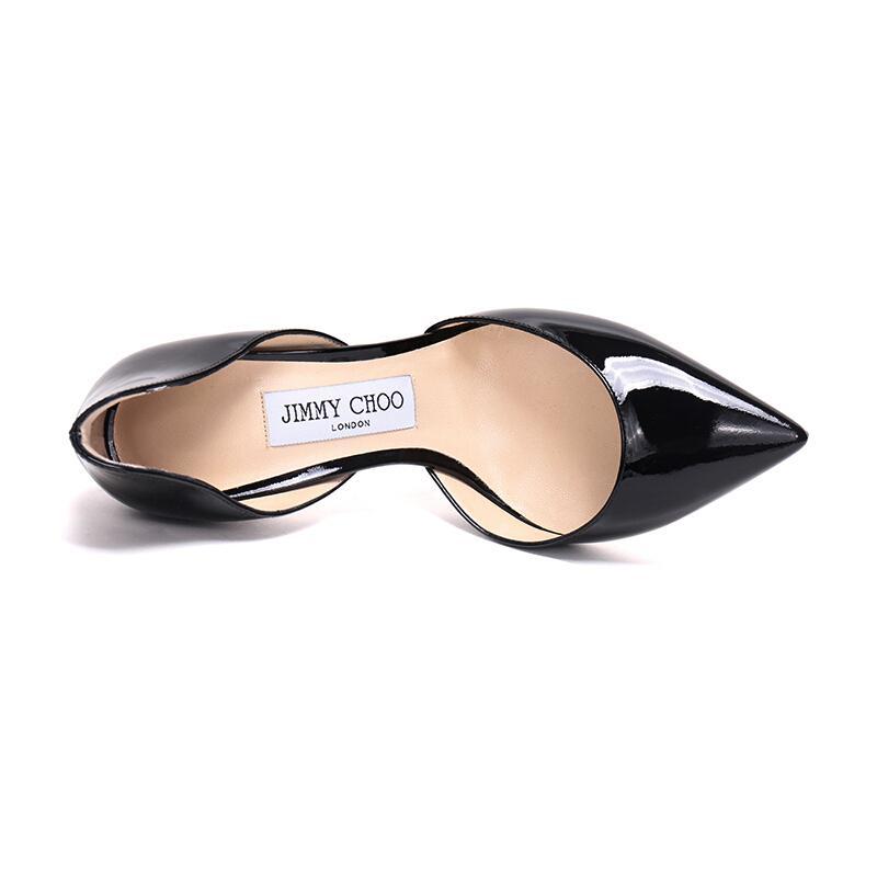 Jimmy Choo 周仰杰 女士漆皮高跟鞋 LIZ 100 PAT 181