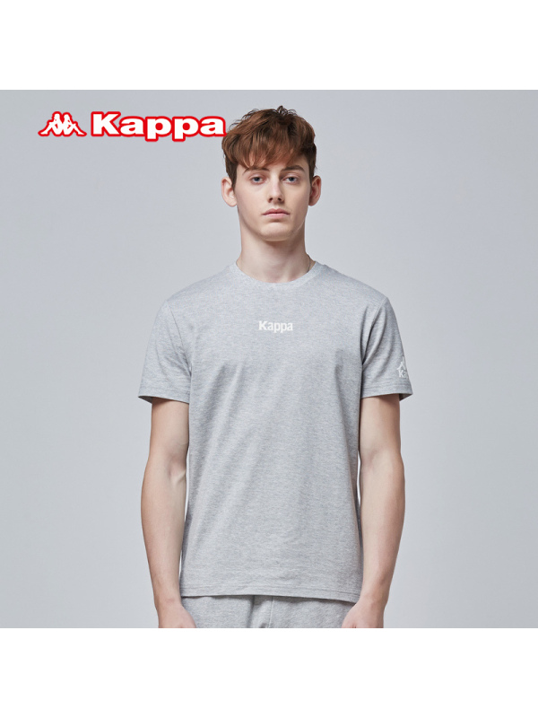 Kappa卡帕夏季男运动服潮流帅气柔软透气休闲T恤K0815TD67D