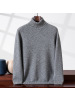 高翻领羊绒衫毛衣男士25秋冬款宽松套头毛衫纯色山羊绒针织打底衫