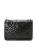 圣罗兰YSL NIKI 口盖包中号 字母LOGO褶皱皮633158银链 女士斜挎单肩包