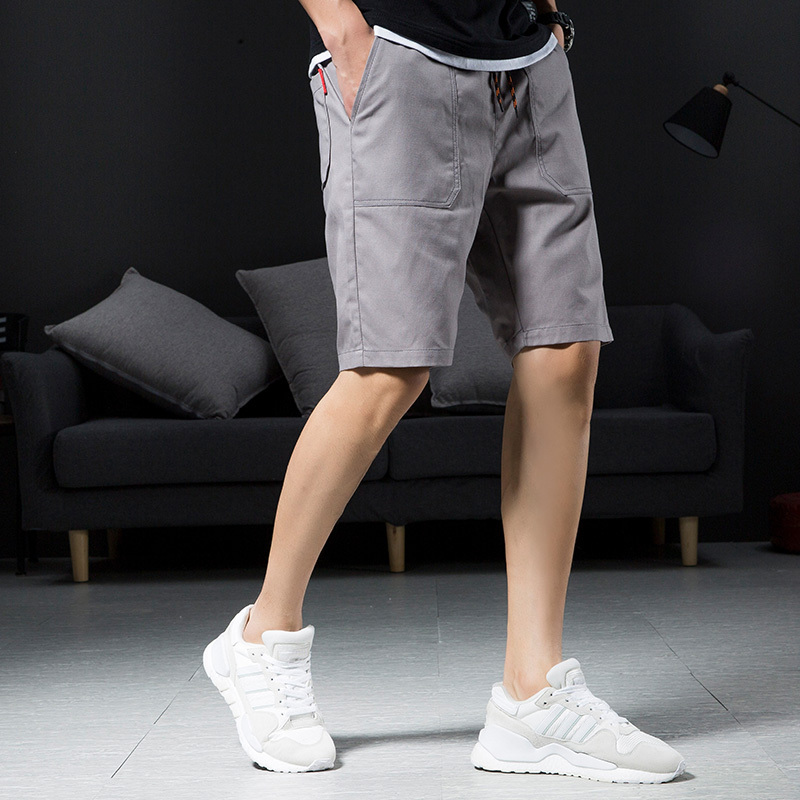 JEEP吉普正品男士短裤男裤子休闲裤夏季宽松大码五分裤纯棉多口袋工装裤男装薄款夏天户外旅游钓鱼百搭衣服