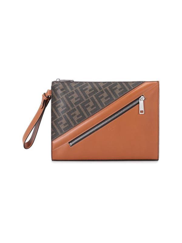 芬迪(fendi)男士手拿包7va491afb4 fendi 2021春夏 男士 织物/聚氨酯