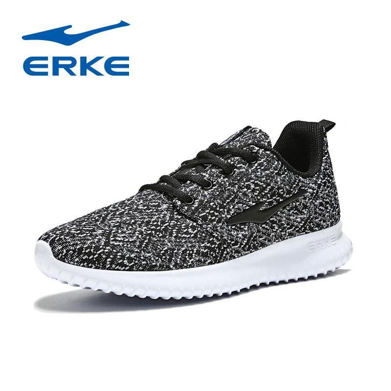 鸿星尔克（ERKE）2018新款男士简约时尚综训鞋跑步鞋舒适跑步鞋51118314068
