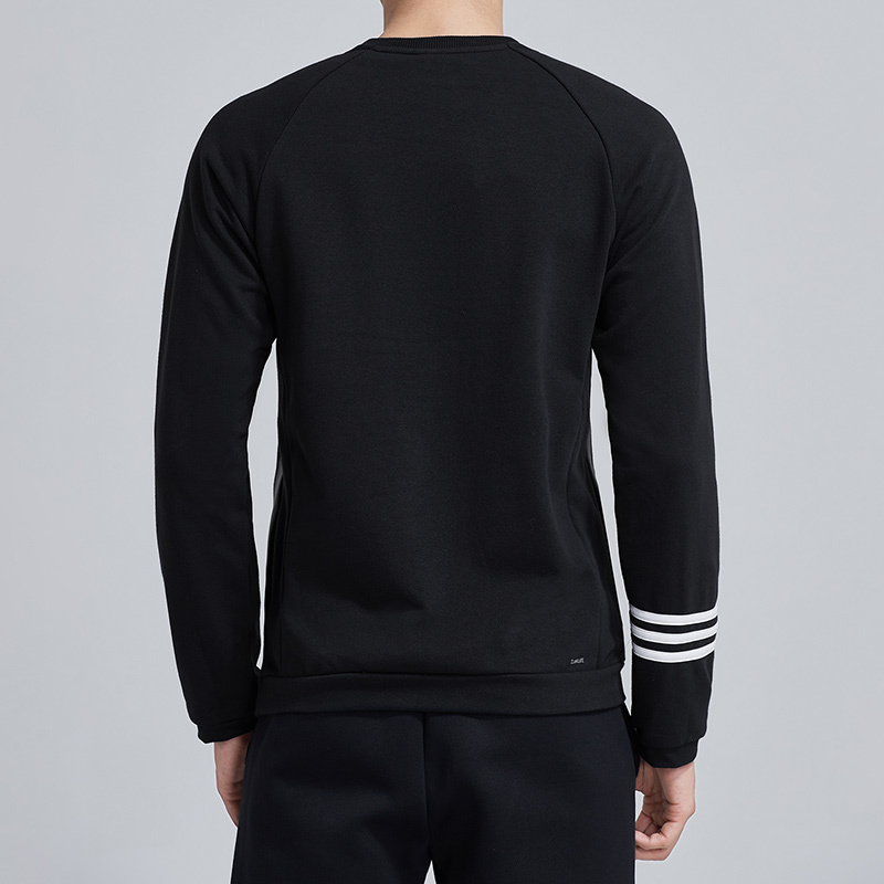 adidas男服卫衣圆领套头休闲运动服DT8995