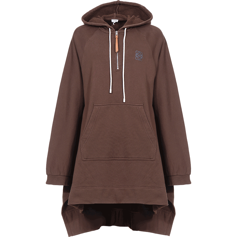 loewe罗意威女士rtwprecol系列棉质长款加绒超大连帽卫衣s6299340pc