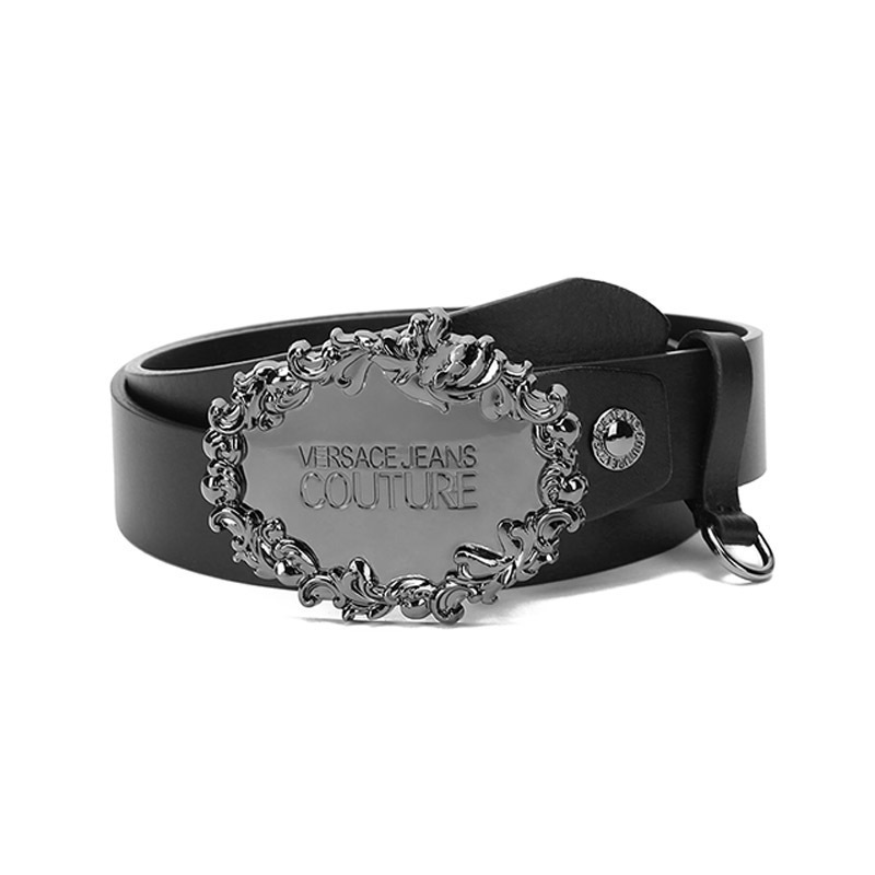 VERSACE JEANS COUTURE 范思哲 男士皮革板扣式可裁剪皮带腰带 71YA6F05 71627