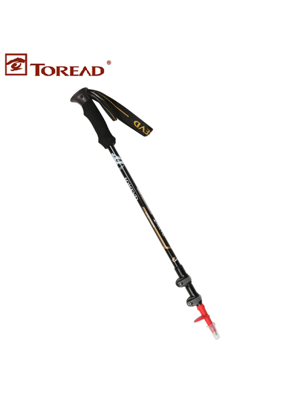 探路者户外男女通用三节登山杖ZEKF80387