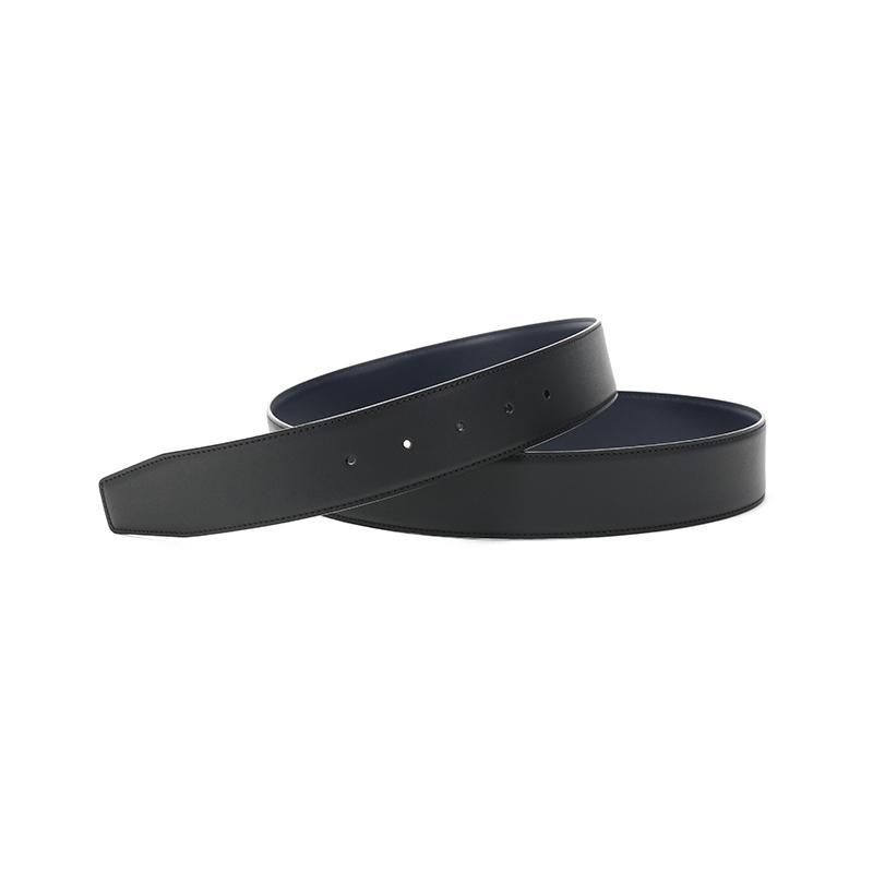 BALLY 巴利 男士 皮质板扣式双面皮带腰带 MIRROR B 40 M OR