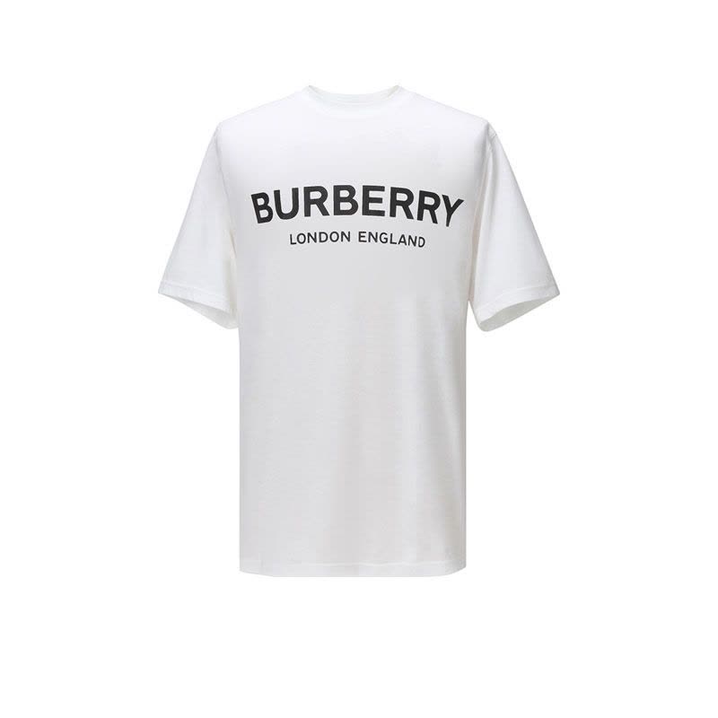 博柏利 BURBERRY T恤 字母徽标棉质8026017 男士T恤图片