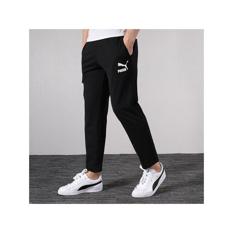 PUMA彪马男裤裤子休闲运动裤跑步九分裤579186-01图片