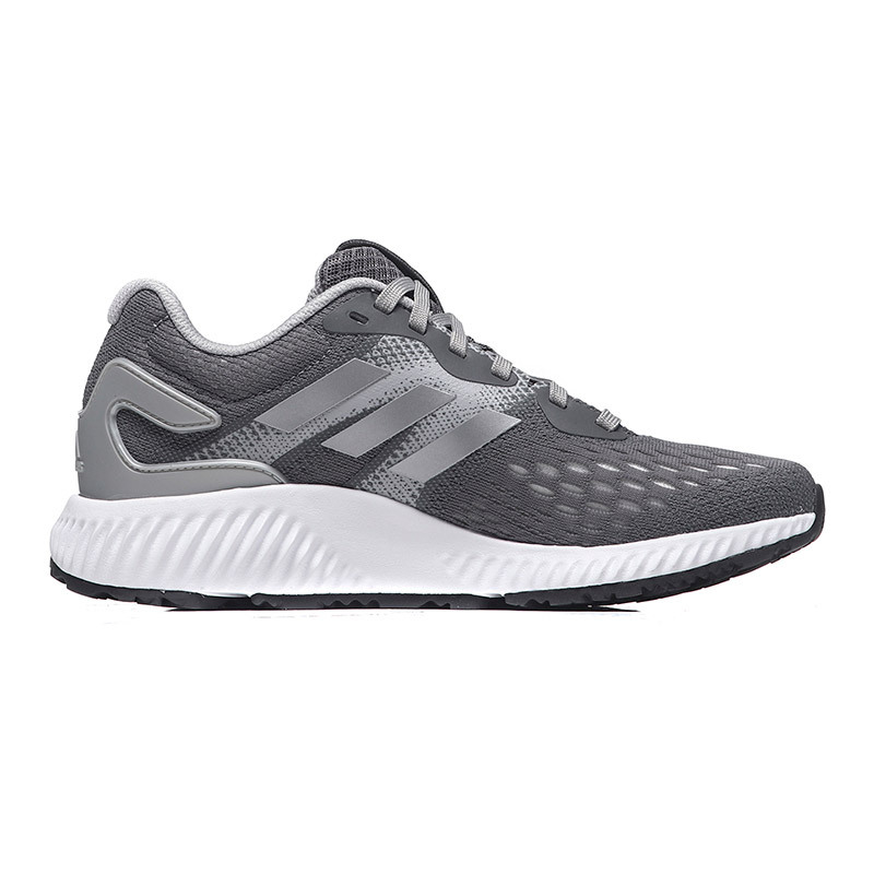 adidas阿迪达斯女子跑步鞋透气舒适休闲运动鞋DA9967 DA9967三度灰+四度灰+银金属