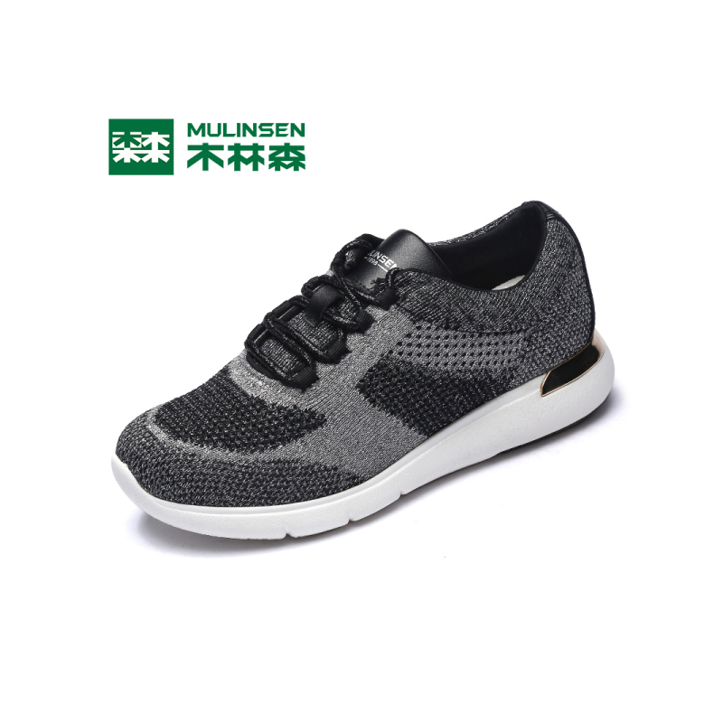 木林森运动休闲韩版ulzzang百搭厚底老爹鞋2018ins超火的鞋子女