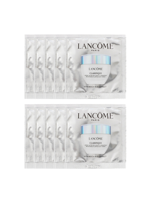 兰蔻净澈焕肤霜1ml*10小样极光面霜