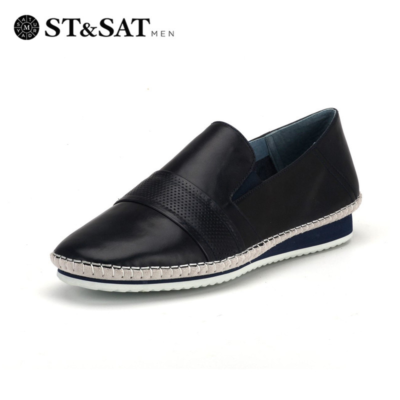 SAT-MEN/星期六牛皮时尚欧美男休闲鞋SS61126364