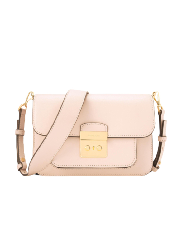 MICHAEL KORS SLOAN 口盖包 锁扣 光面皮 30T7GS9L3L