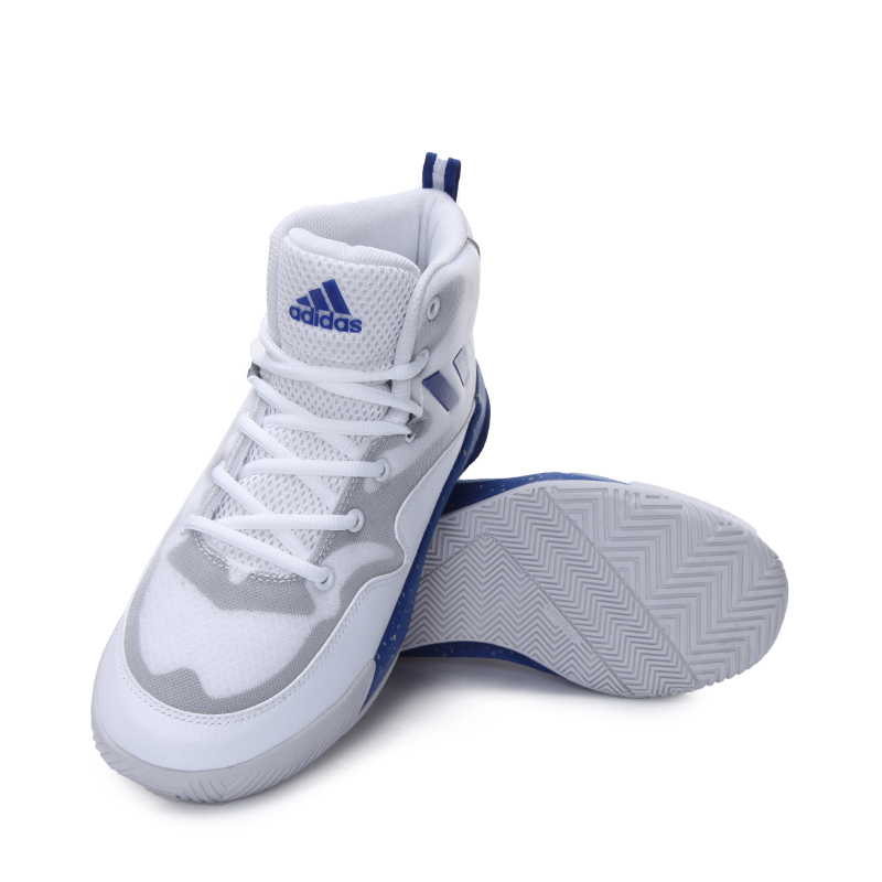 阿迪达斯 adidas 场上款 减震 男子篮球鞋BB8233 BB8232