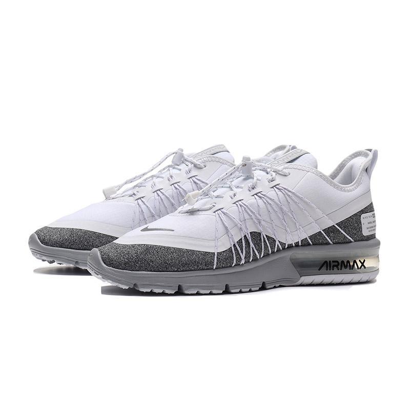 耐克女鞋跑步鞋air max系列气垫松紧带休闲运动鞋av5356 av5356-101白