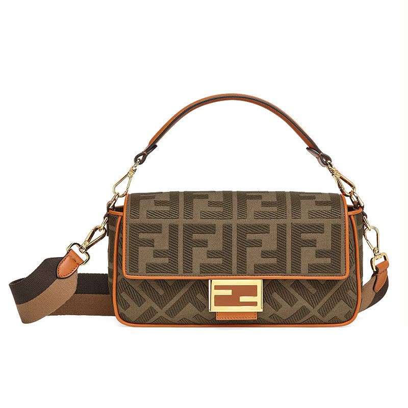 FENDI BAGUETTE手袋 中号手提单肩包 26*14*4CM 皇家蓝图片