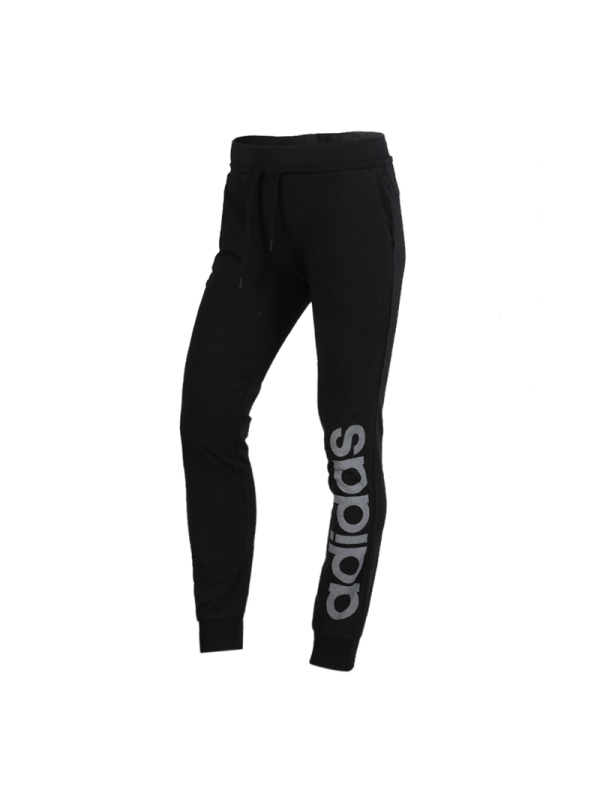 Adidas阿迪达斯女裤秋季运动裤修身显瘦卫裤收口长裤BK5469