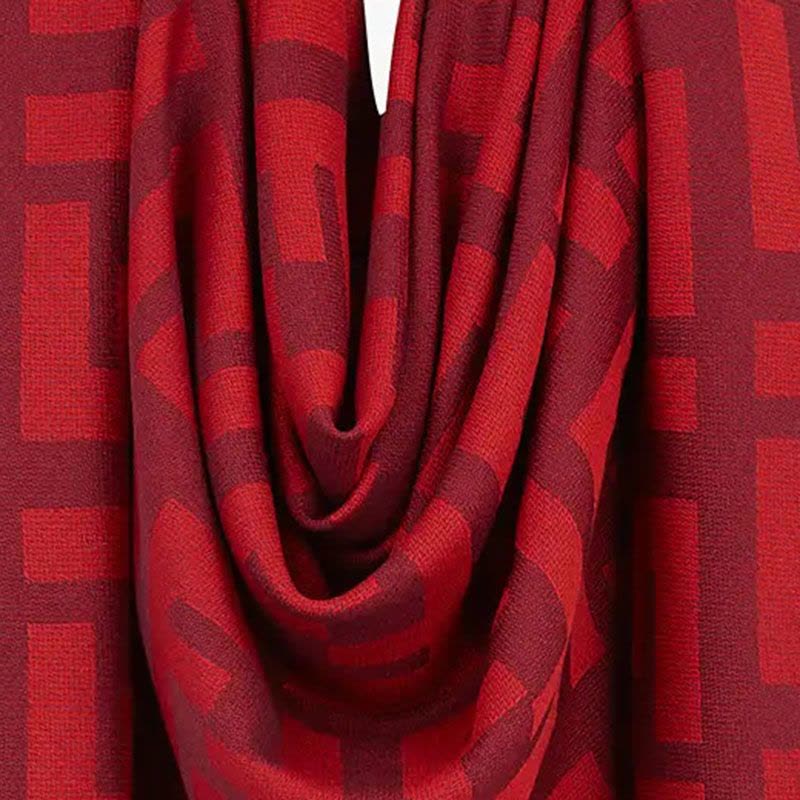 预订FENDI\芬迪 FF 羊毛羊绒混纺披肩 140*140CM图片