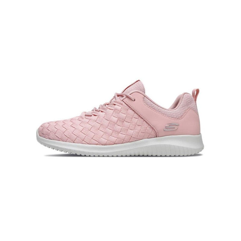 Skechers斯凯奇女子编织休闲轻质减震休闲鞋 12845/LTPK