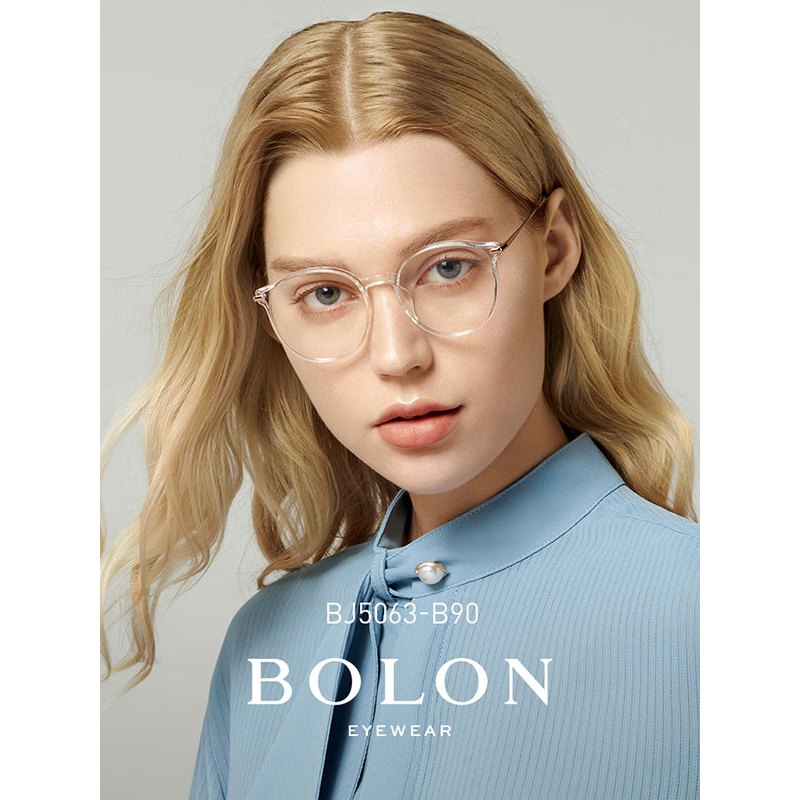 BOLON暴龙新款光学镜女猫眼防蓝光近视镜潮流眼镜架BJ5063