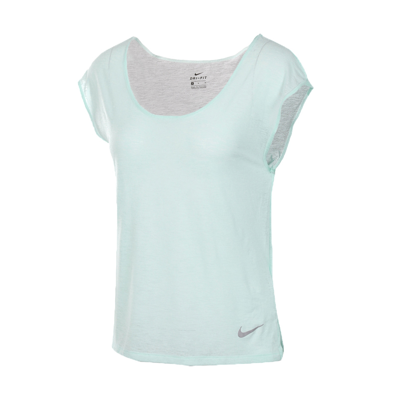 NIKE耐克女装 夏季运动跑步上衣圆领无袖T恤831785-010 DF