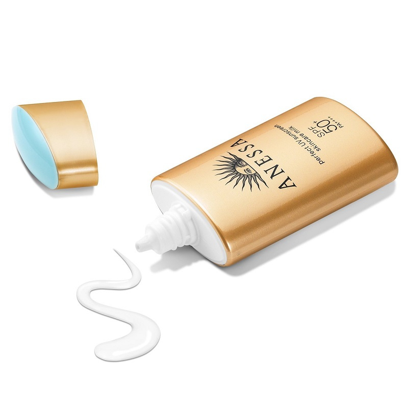SHISEIDO资生堂日本安耐晒防晒霜金瓶防晒霜60ml PA++++SPF50 清爽防晒 防水防汗