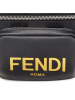 预售 芬迪 FENDI BELT BAG 腰包 胸包大号 LOGO标识光面皮7VA483金扣