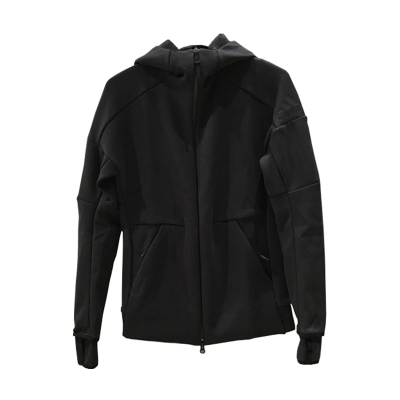 阿迪达斯adidasZNEHOODY2男子运动型格针织夹克CW6482