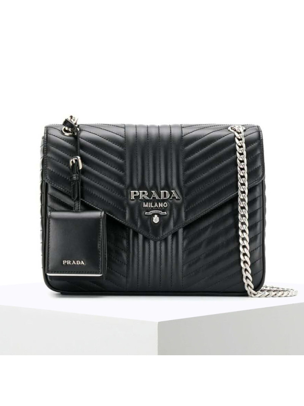 预订 20春夏PRADA Diagramme 单肩包1BD226 AOI 24*17*7CM