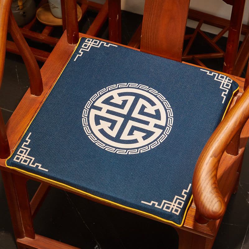Ceba红木沙发坐垫椅垫中式餐椅实木家具圈椅太师椅椅子垫茶椅加厚垫子图片