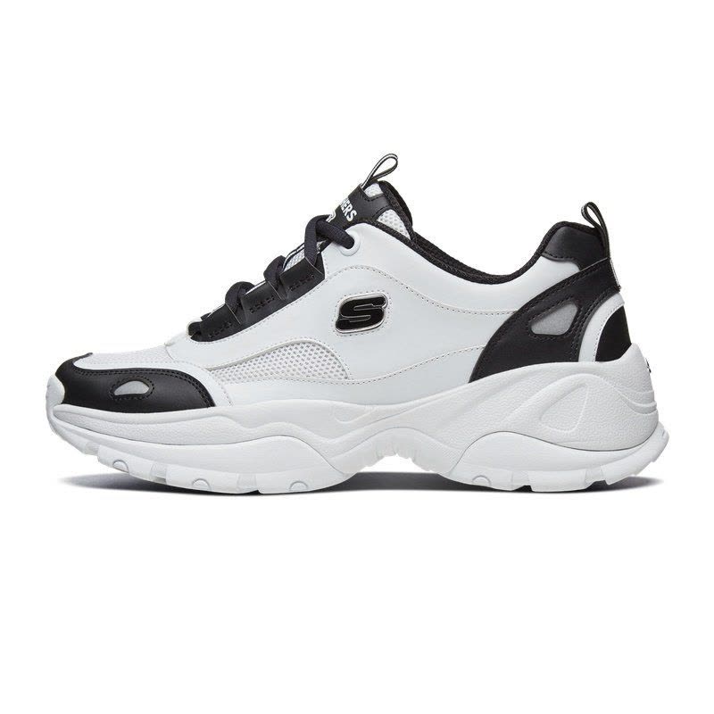 Skechers斯凯奇男鞋新款厚底增高老爹鞋 时尚复古户外鞋 999103图片